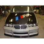 APR Performance Carbon Fiber Front Wind Splitter w/ Rods - BMW E36 M3 (1992-1999)