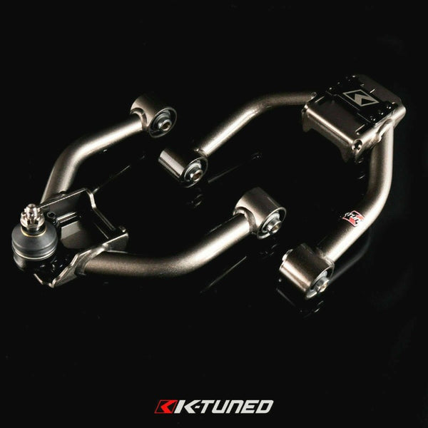K-Tuned FUCA Front Camber Control Arms w/ Spherical Bearings - Honda Civic EK (1996-2000)