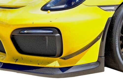 APR Performance Carbon Fiber Front Bumper Canards - Porsche Cayman GT4 981 (2015-2018)