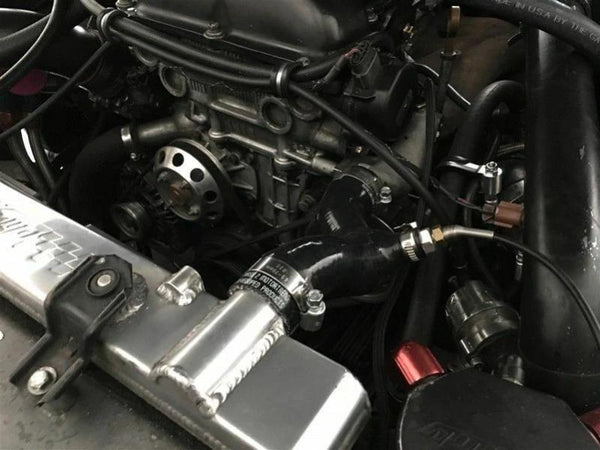 Phase 2 Motortrend (P2M) Upper Radiator Hose Cooling Performer BLACK  - Nissan 240sx SR20DET