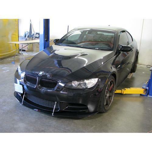 APR Performance Carbon Fiber Front Wind Splitter w/ Support Rods - BMW M3 E92 & E93 (2007-2013)