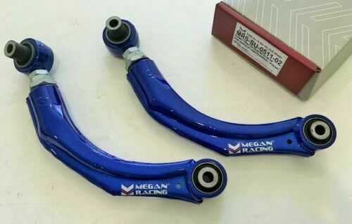 Megan Racing Adjustable Rear Camber Control Arms Set Subaru Legacy 00-09 New