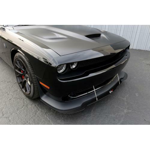 APR Performance Carbon Fiber Front Wind Splitter w/ Rods - Dodge Challenger SRT Hell Cat (2015+)