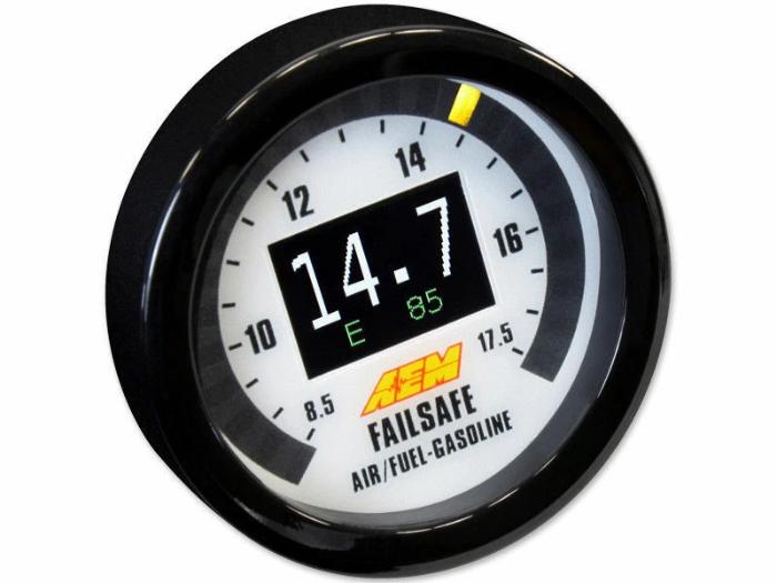 AEM Flex Fuel Failsafe Monitor AFR Wideband Ethanol Content Boost Gauge