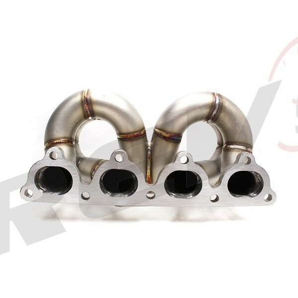 Rev9 Power HP Ram Horn Equal Length T3 Turbo Manifold Header - Honda Civic CRX D15 D16