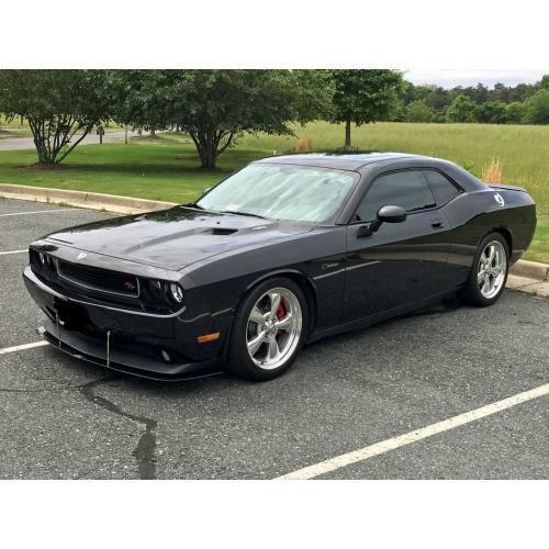 APR Performance Carbon Fiber Front Wind Splitter w/ Support Rods - Dodge Challenger RT & SXT (2008-2010)