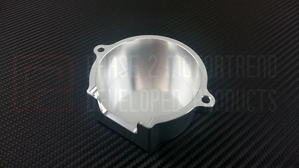 Phase 2 Motortrend (P2M) Aluminum CAS Crank Angel Sensor Cover Silver - Nissan 240sx SR20DET