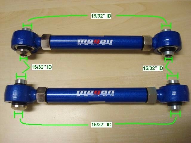 Megan Racing Rear Camber Control Arms - BMW 3 Series 328i 335i & X-drive (2006-2011)