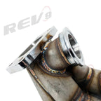 REV9 Power HP-Series Side Winder Equal Length T3 Flange Turbo Manifold - Honda Civic & Acura RSX K20