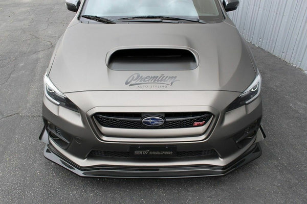 APR Performance Carbon Fiber Front Air Dam Spoiler Lip - Subaru STi / WRX (2015-2017)