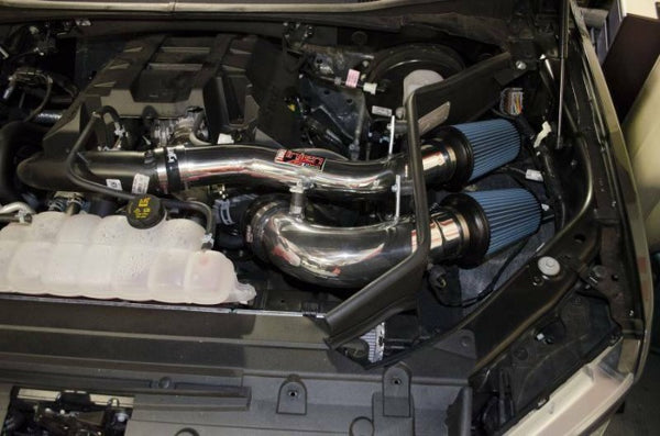 Injen PF Cold Air Intake Kit - Polished - Ford Raptor V6 3.5L Twin Turbo (2017-2020)