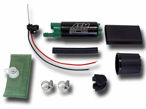 AEM Performance 320LPH E85 High Flow In Tank Fuel Pump Kit 65mm Offset w/ Hooks