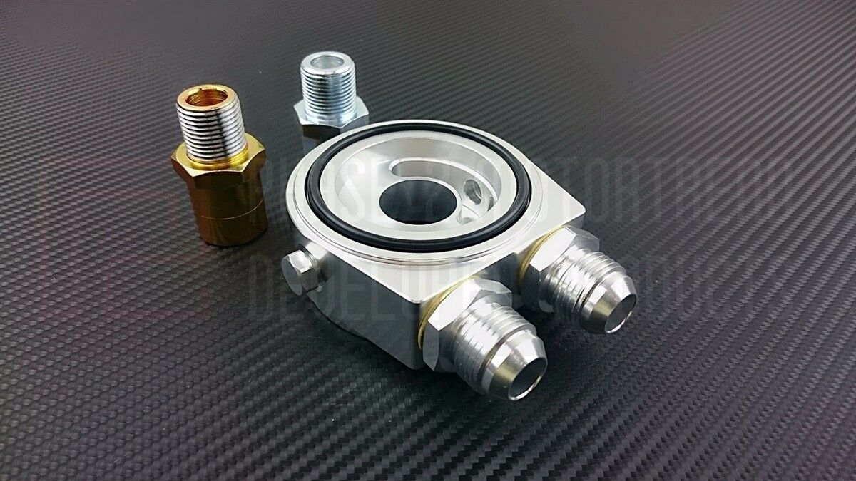 P2M Direct Type Oil Cooler Filter Block Adapter (Universal M20X1.50, 3/4-16UNF) - P2-DOB0001-GD