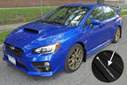 Rally Armor UR Black w/ White Logo Mud Flaps Set of 4 - Subaru WRX & STI (2015-2021)