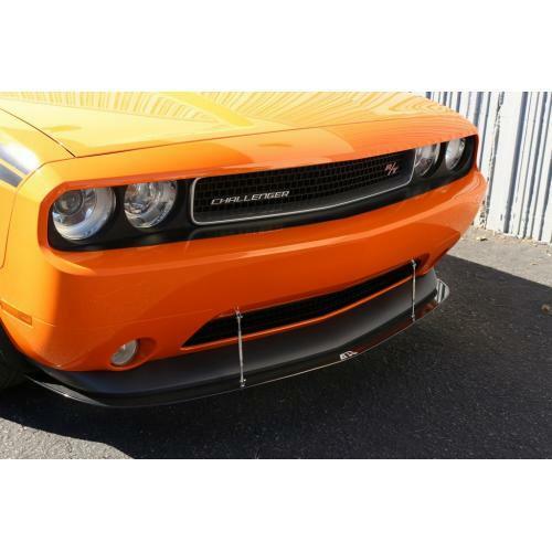 APR Performance Carbon Fiber Front Wind Splitter w/ Support Rods - Dodge Challenger RT & SXT (2011-2014)