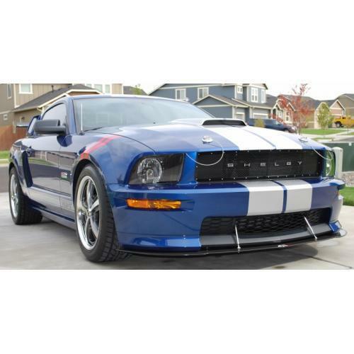 APR Performance Carbon Fiber Front Wind Splitter w/ Rods - Ford Mustang Shelby GT California Edition (2005-2009)