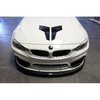 APR Performance Carbon Fiber Wind Splitter w/ Rods BMW F80 F82 M3 M4 w/ Pr Lip