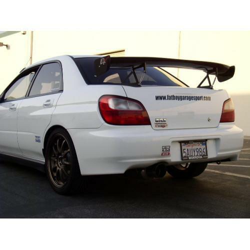 APR Performance Carbon Fiber GTC-200 Adjustable Rear Wing Spoiler - Subaru WRX & STi (2002-2007)