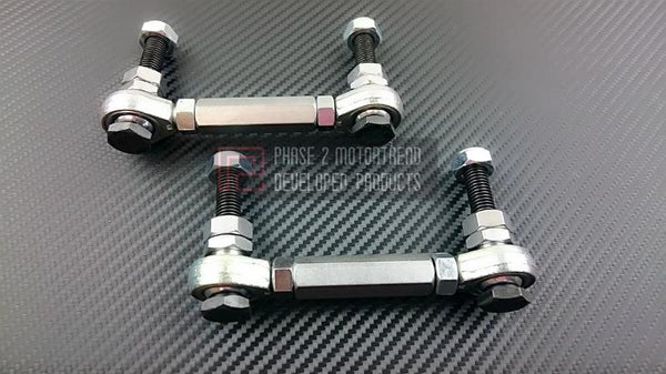 Phase 2 Motortrend (P2M) Adjustable Front Sway Bar End Links - Nissan 350z (2003-2009)