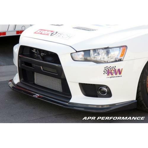 APR Performance Carbon Fiber Front Air Dam / Spoiler Lip - Mitsubishi Lancer Evolution Evo 10 X (2008-2015)