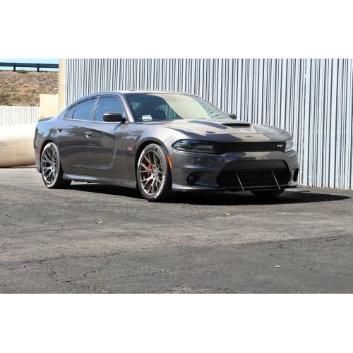 APR Performance Carbon Fiber Wind Splitter w/ Rods -Dodge Charger SRT-8 Scat Pack / Hell Cat (2015+)
