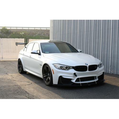 APR Performance Carbon Fiber Wind Splitter w/ Rods BMW F80 F82 M3 M4 w/ Pr Lip