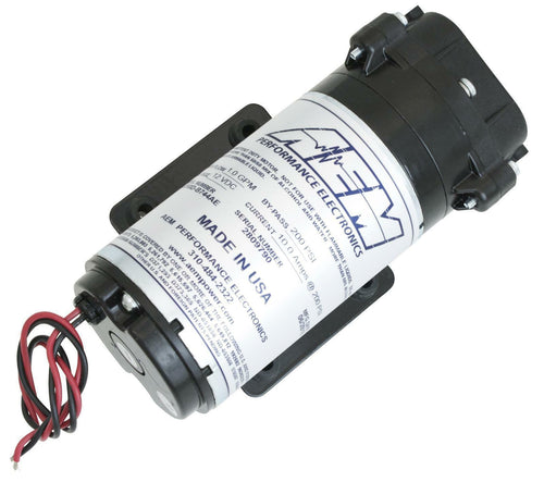 AEM Water / Methanol Injection 6-Amp Re-circulation Style Pump 200psi for 1 Gal