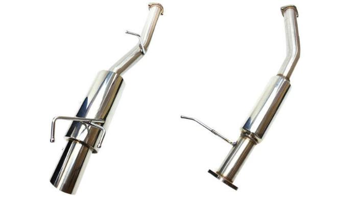 IS-GT-S13 - ISR 3" GT Single Exit Exhaust System - Nissan 240sx S13 (1989-1994)