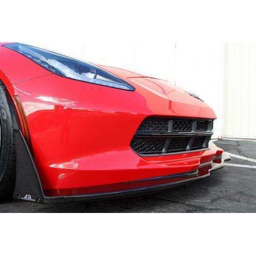 APR Performance Carbon Fiber Track Pack Front Air Dam / Splitter - Chevrolet Corvette C7 (2014-2019)