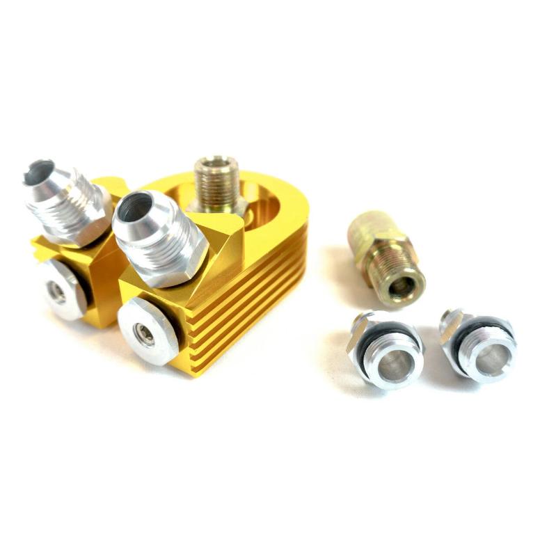 ISR Performance V2 -8AN Oil Cooler Kit - Nissan 240sx S13 S14 SR20DET (1989-1998)