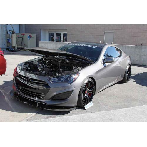 APR Performance Carbon Fiber Front Wind Splitter w/ Rods - Hyundai Genesis Coupe (2013-2015)