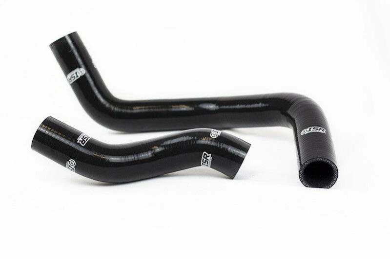 IS-RH-SR-BLK - ISR Silicone Radiator Hoses BLACK - Nissan 240sx S13 S14 SR20DET (1989-1998)