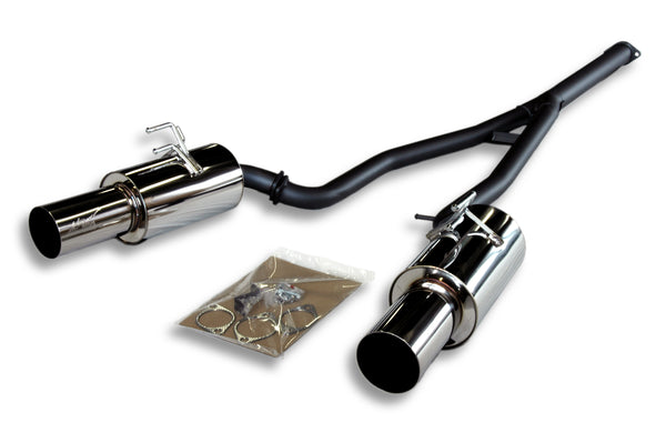 HKS Hi Power Bolt-On Catback Dual Exit Exhaust - Mitsubishi Lancer EVO X (2008-2015)