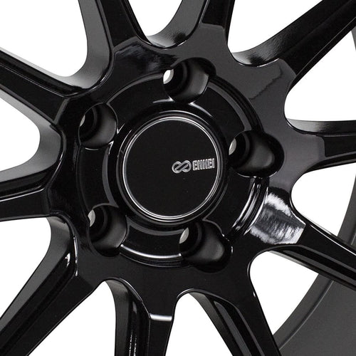 Enkei TS10 18x9.5 / 5x114.3 / 35mm Offset - Black Wheel