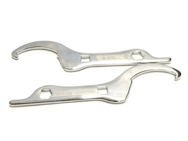Tein Chrome Steel Coilovers Adjustment Spanners Wrenches Set 70-150mm - Universal