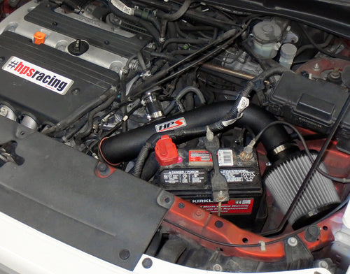 HPS Performance Shortram Cold Air Intake Kit Installed Honda 2003-2006 Element 2.4L 827-106