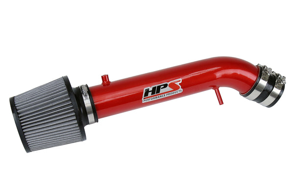 HPS Red Shortram Cold Air Intake Kit Honda 1992-1995 Civic SOHC D Series D15 D16 827-109R