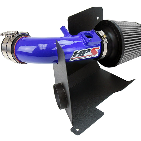 HPS Performance Shortram Air Intake Kit (Blue) - Honda Civic Si 2.4L (2012-2015) Includes Heat Shield