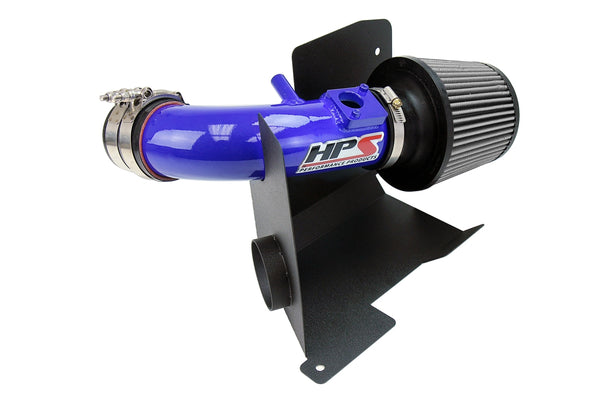 HPS Blue Shortram Cold Air Intake Kit Honda 2012-2015 Civic Si 2.4L 827-111BL