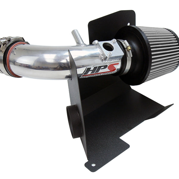 HPS Performance Shortram Air Intake Kit (Polish) - Honda Civic Si 2.4L (2012-2015) Includes Heat Shield