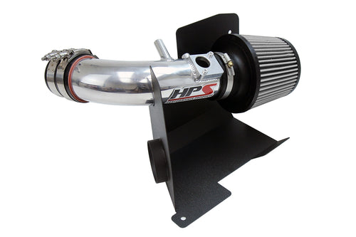 HPS Performance Shortram Air Intake Kit (Polish) - Acura ILX 2.4L (2013-2015) Includes Heat Shield