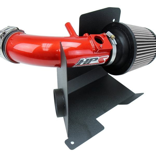 HPS Performance Shortram Air Intake Kit (Red) - Honda Civic Si 2.4L (2012-2015) Includes Heat Shield