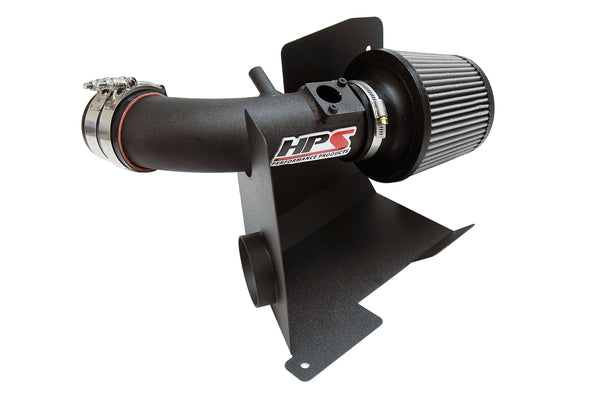 HPS Performance Shortram Air Intake Kit (Black) - Honda Civic Si 2.4L (2012-2015) Includes Heat Shield