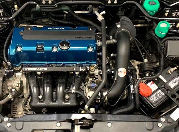 HPS Performance Shortram Cold Air Intake Kit Installed Honda 2002-2005 Civic Si 2.0L 827-121
