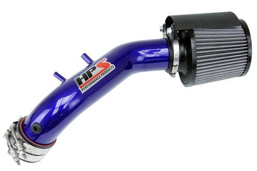 HPS Performance Shortram Air Intake Kit (Blue) - Acura TSX 2.4L (2004-2008) Includes Heat Shield