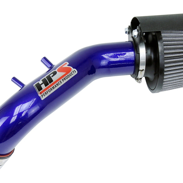 HPS Performance Shortram Air Intake Kit (Blue) - Acura TSX 2.4L (2004-2008) Includes Heat Shield