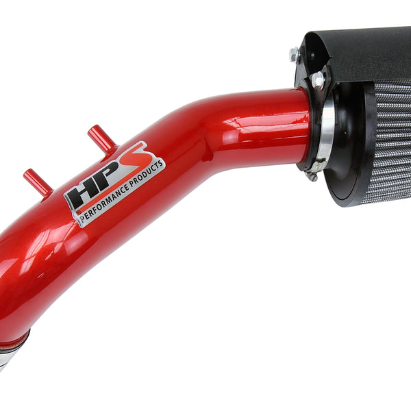 HPS Performance Shortram Air Intake Kit (Red) - Acura TSX 2.4L (2004-2008) Includes Heat Shield