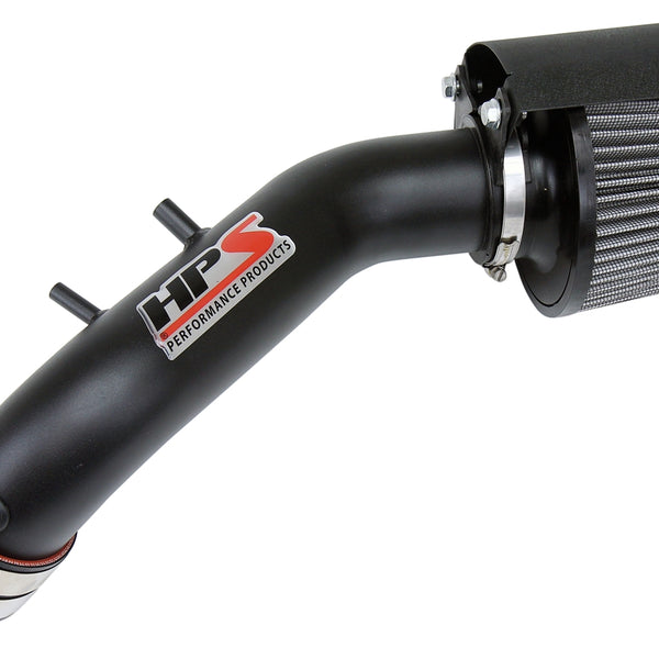 HPS Performance Shortram Air Intake Kit (Black) - Acura TSX 2.4L (2004-2008) Includes Heat Shield