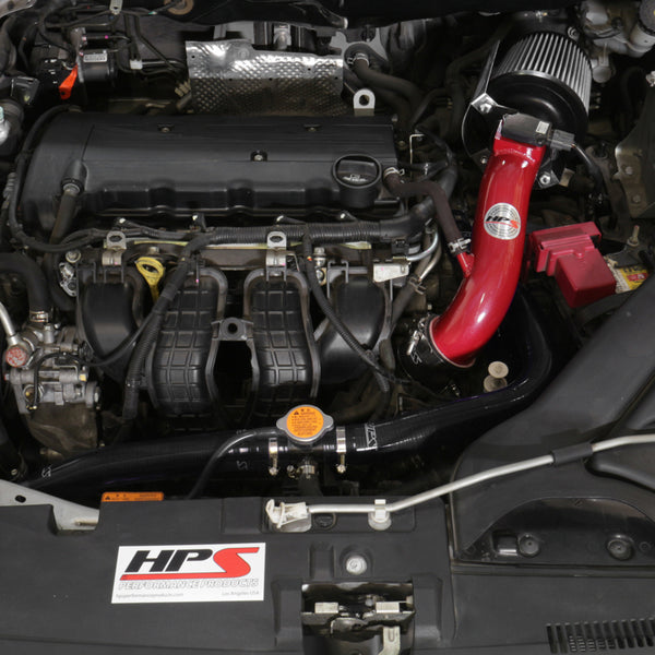 HPS Performance Shortram Cold Air Intake Kit Installed Mitsubishi 2008-2014 Lancer 2.0L / 2.4L NonTurbo 827-162