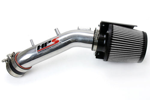 HPS Polish Shortram Cold Air Intake Kit Honda 2003-2007 Accord 2.4L with MAF Sensor SULEV 827-173P